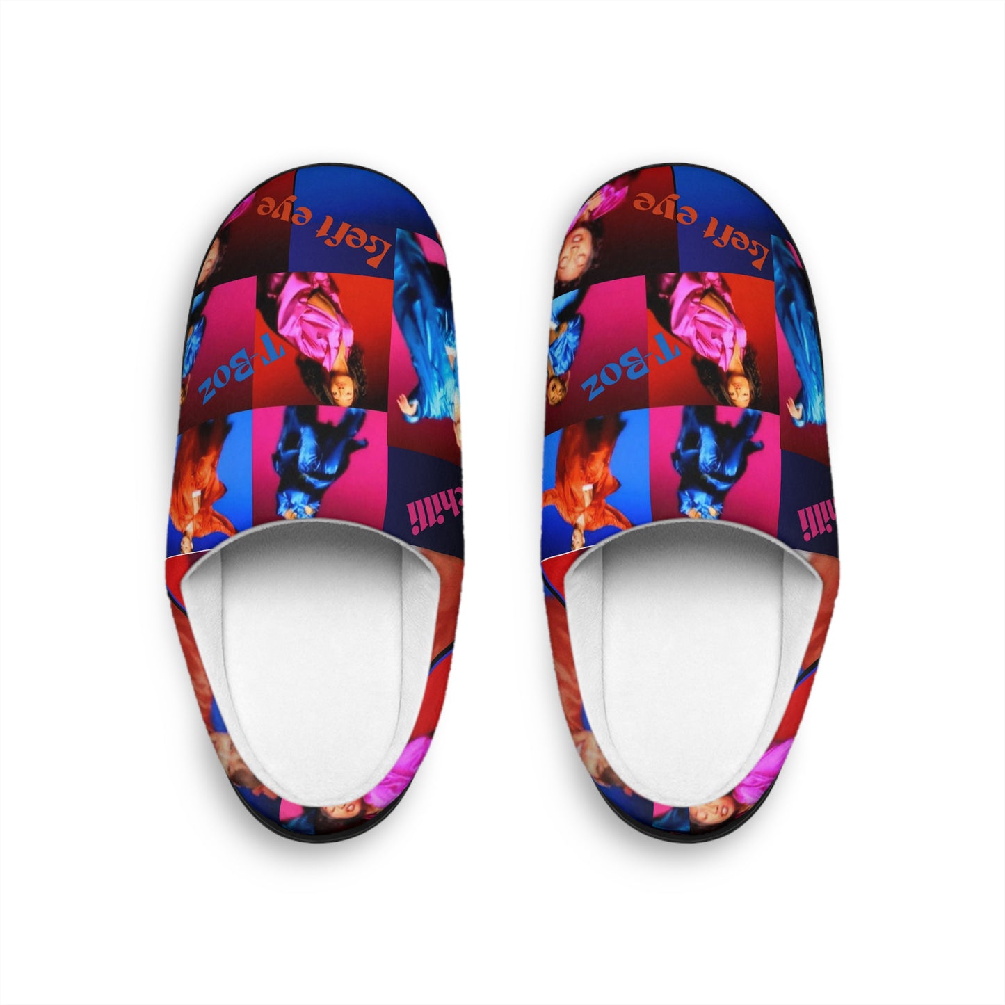 It’s yours tonight-Colorful Women's Indoor Slippers with Funky Design, Cozy Home Footwear, Vibrant Gift for Her, Relaxation and Comfort, Fun House Shoes