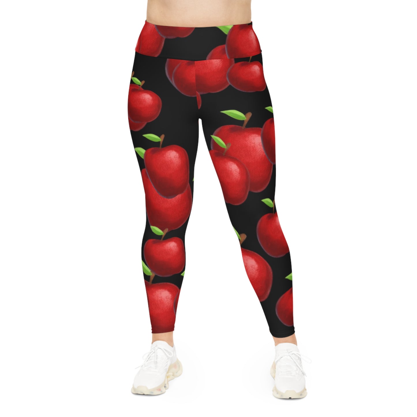 Plus Size  FRUITODY APPLE-Leggings