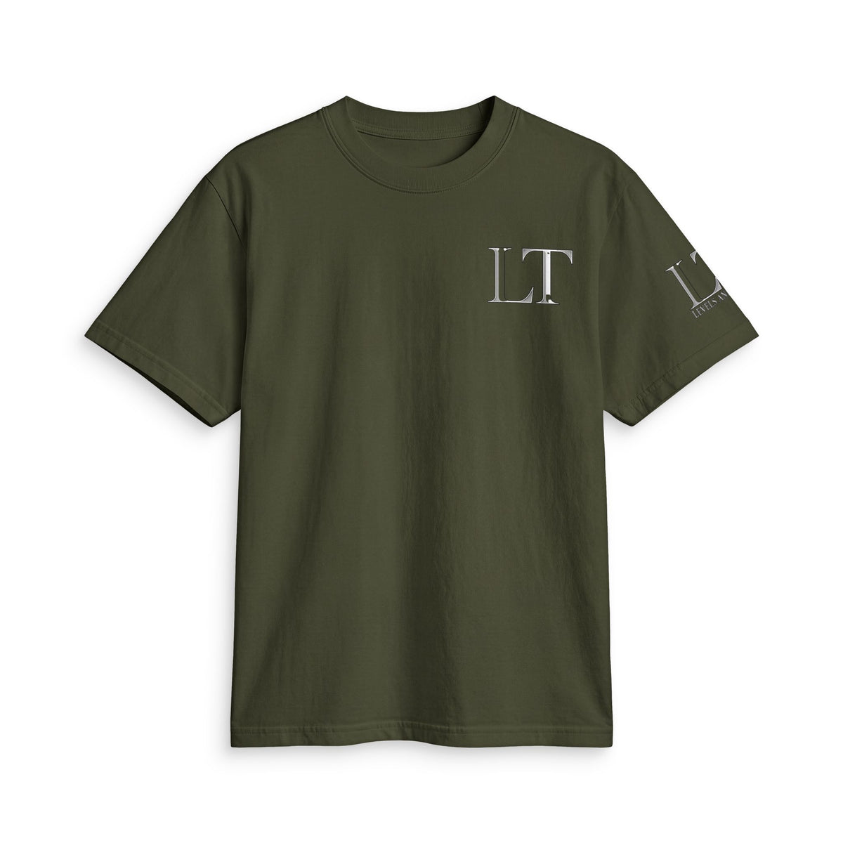 Levels and trends Active Unisex T‑Shirt — Minimal White Athletic Tee