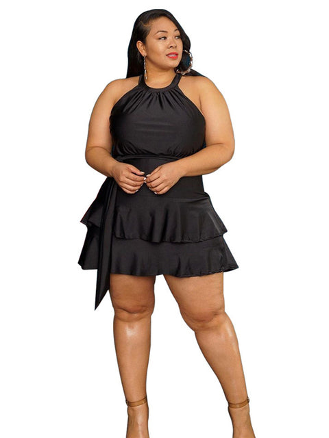 Backless Short Summer Dresses for Women Plus Size