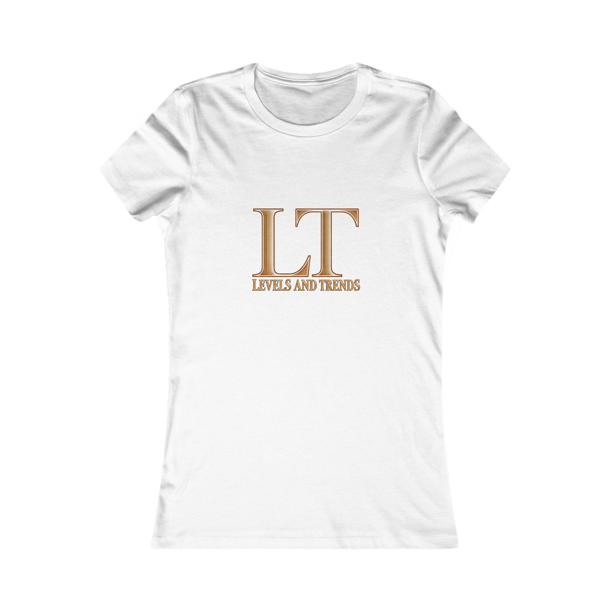 Levels and Trends (LT) Women's Graphic Tee – Classic Monogram Logo