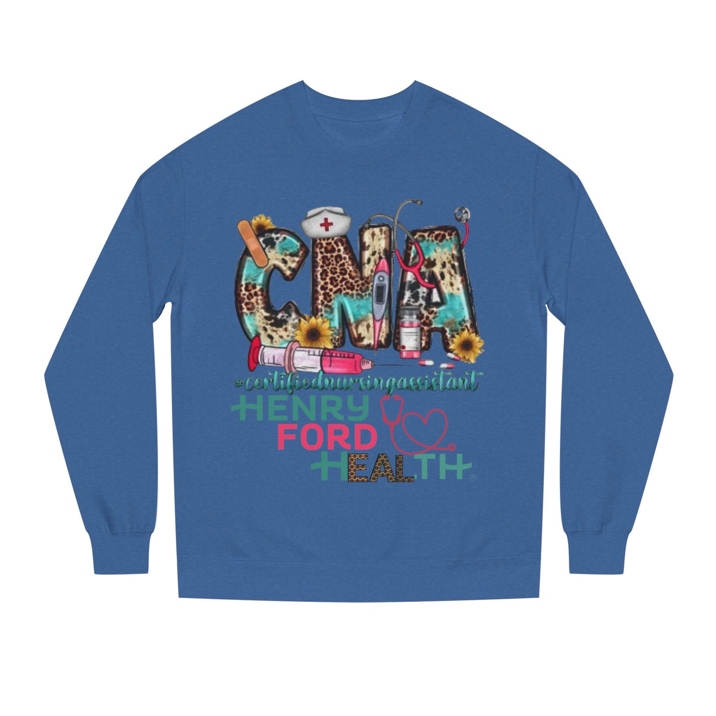 Henry Ford Health cna Crew Neck Sweatshirt, Comfortable Sweater, Gift for Healthcare Workers, Casual Wear, Inspirational Apparel, [...]