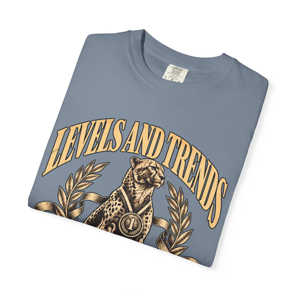 Levels and Trends "The Goal Is to Never Stop" Graphic T-Shirt