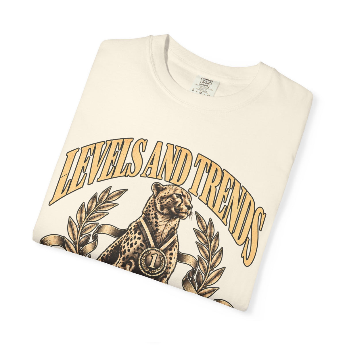 Levels and Trends "The Goal Is to Never Stop" Graphic T-Shirt