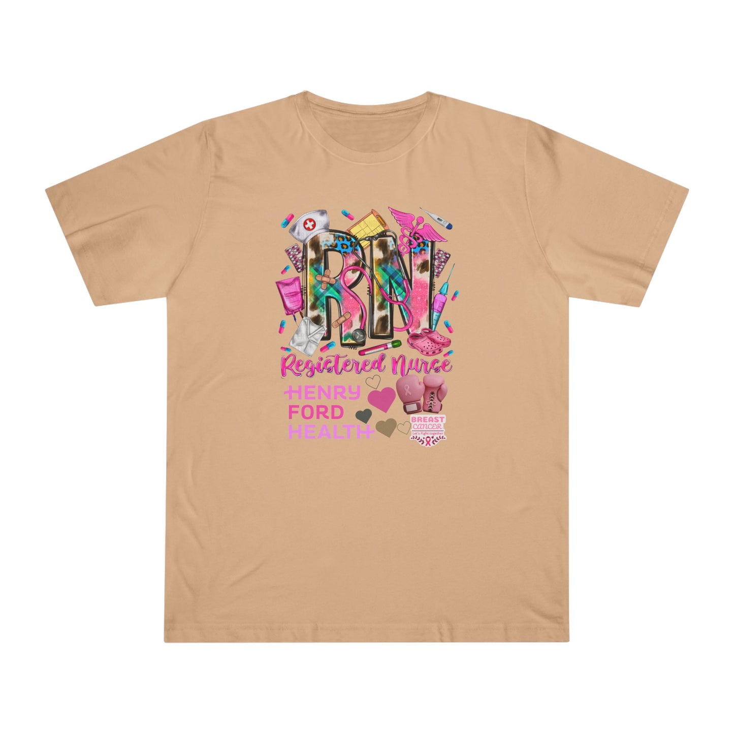 Nurse Pride Unisex T-Shirt, RN Registered Nurse Tee, Healthcare Appreciation Gift, Medical Profession Shirt, Fun Nurse Shirt