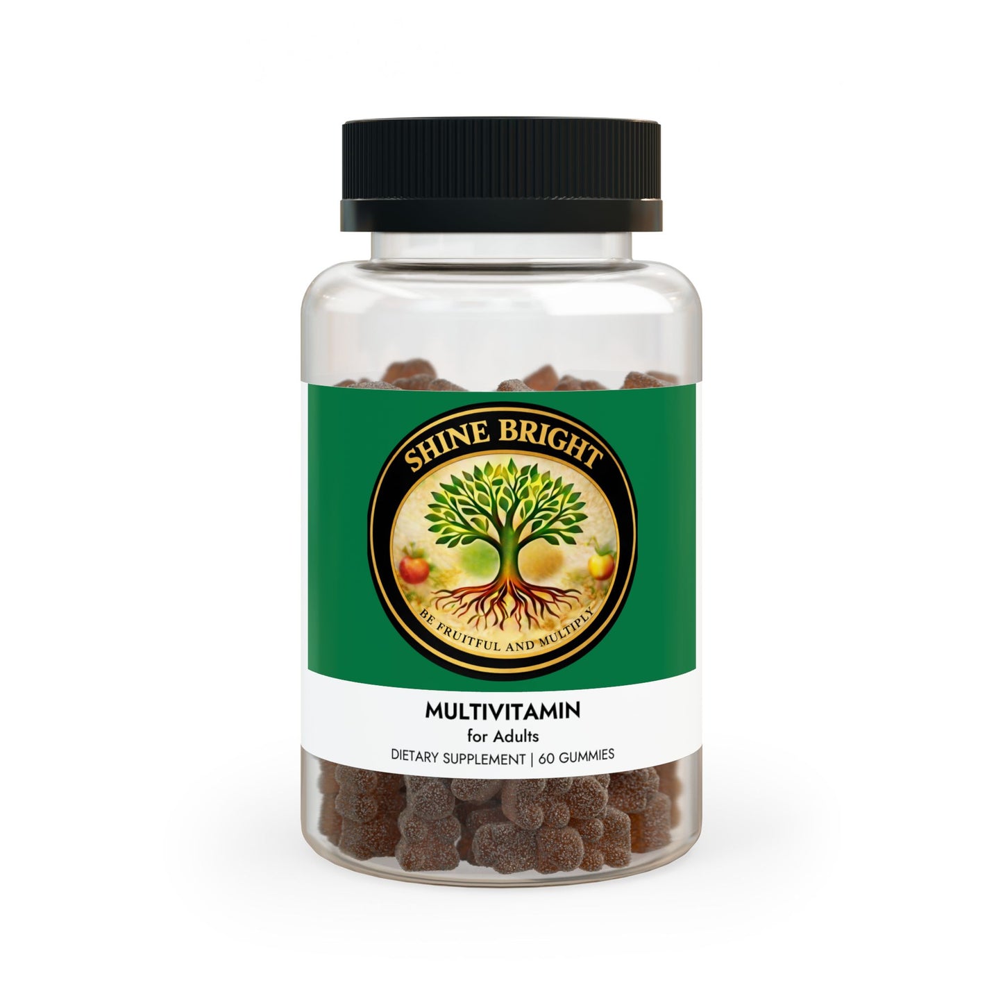 SHINE BRIGHT-Multivitamin Gummies for Adults (60 Gummies)