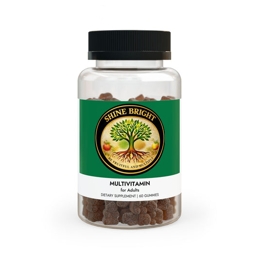 SHINE BRIGHT-Multivitamin Gummies for Adults (60 Gummies)