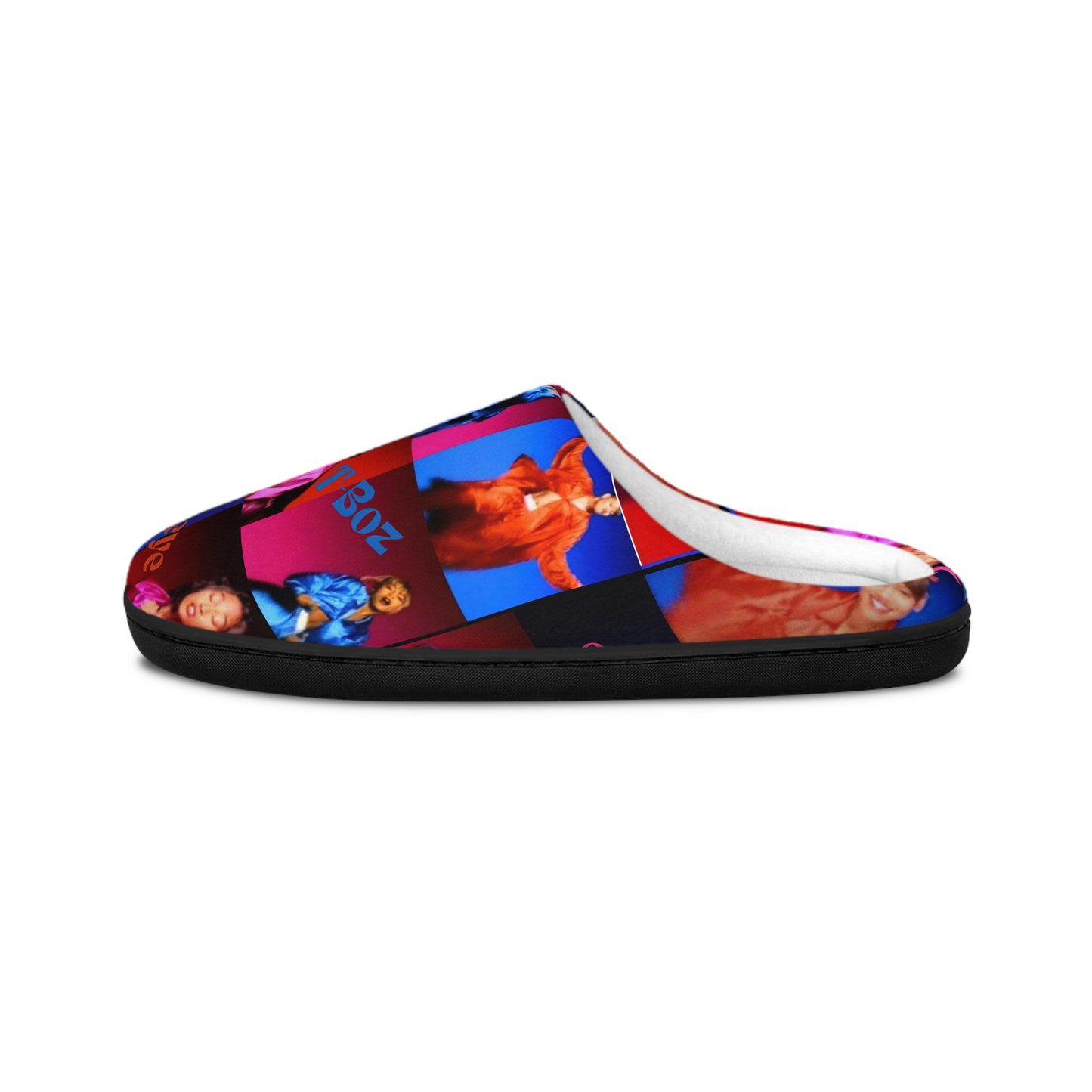 It’s yours tonight-Colorful Women's Indoor Slippers with Funky Design, Cozy Home Footwear, Vibrant Gift for Her, Relaxation and Comfort, Fun House Shoes