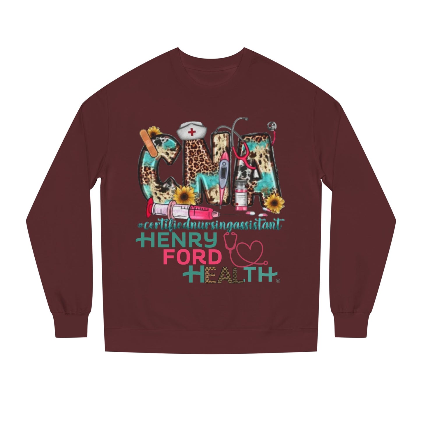 Henry Ford Health cna Crew Neck Sweatshirt, Comfortable Sweater, Gift for Healthcare Workers, Casual Wear, Inspirational Apparel, [...]