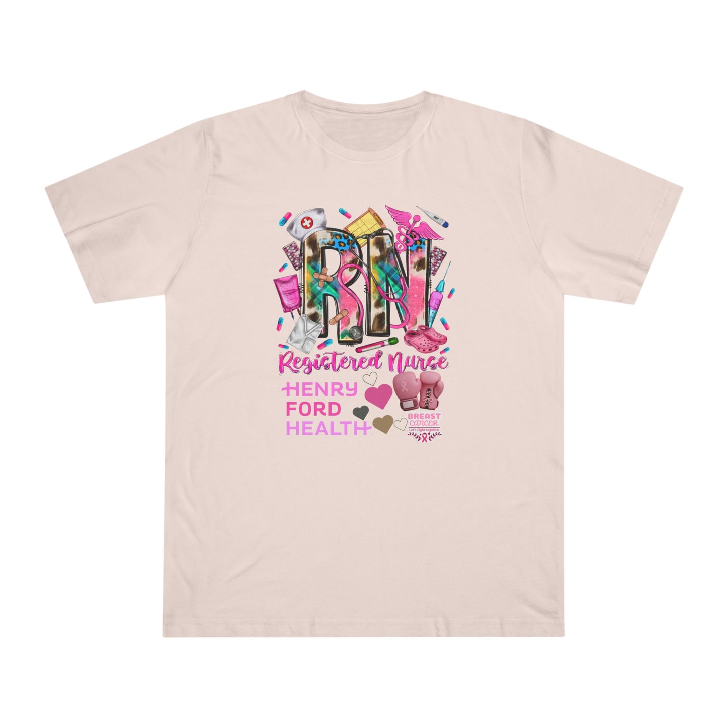 Nurse Pride Unisex T-Shirt, RN Registered Nurse Tee, Healthcare Appreciation Gift, Medical Profession Shirt, Fun Nurse Shirt