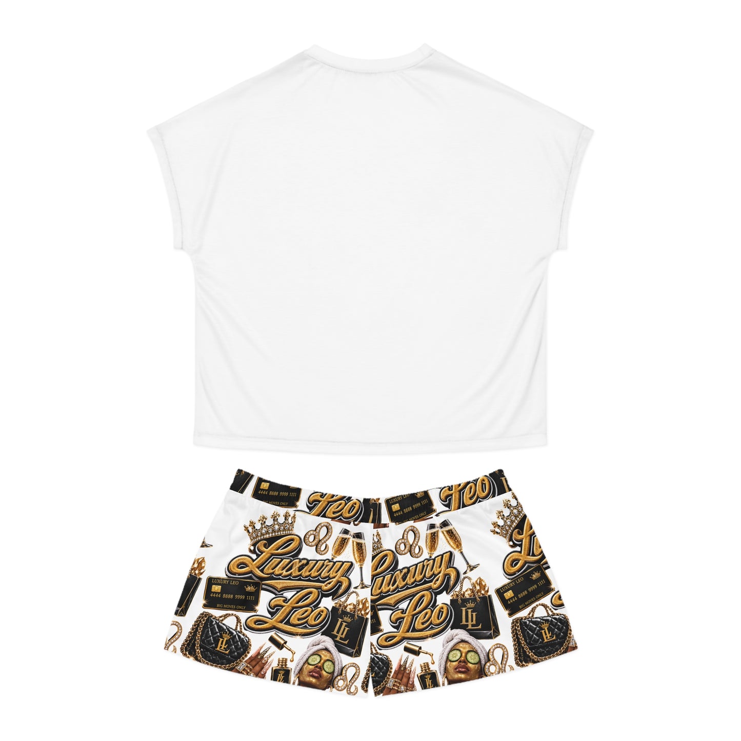 Leo Luxury Pajama Set - Women's Short Sleepwear