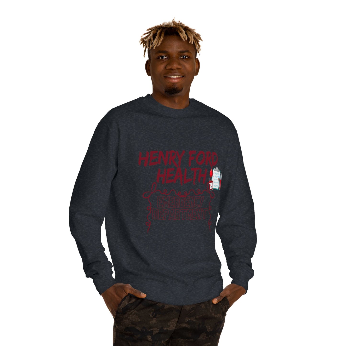 Vinetta Henry Ford Health Unisex Crew Neck Sweatshirt, Comfortable Sweater, Gift for Healthcare Workers, Casual Wear, Inspirational Apparel, [...]