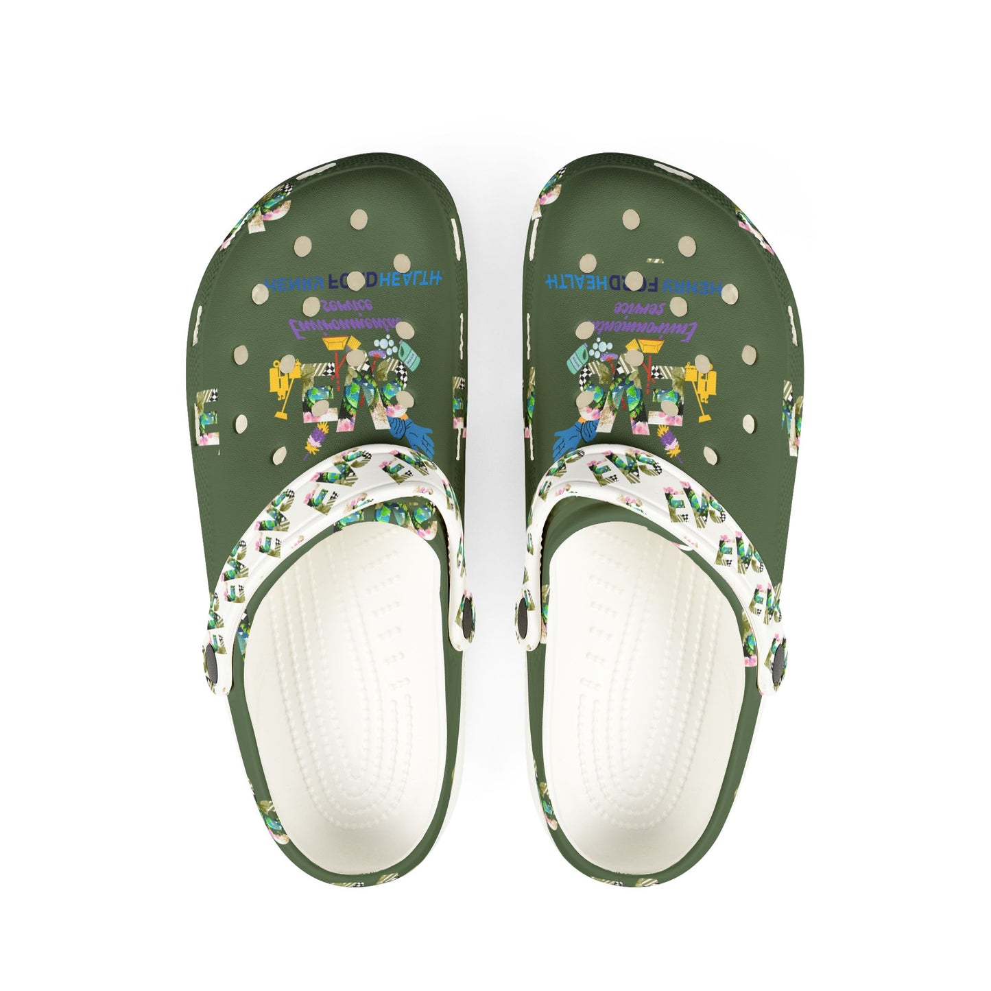 EVS Foam Rubber Shoes for Comfort, Fun and Playful Vibes, Perfect for Summer Outings, Pool Days, Garden Use, Parties, [...]