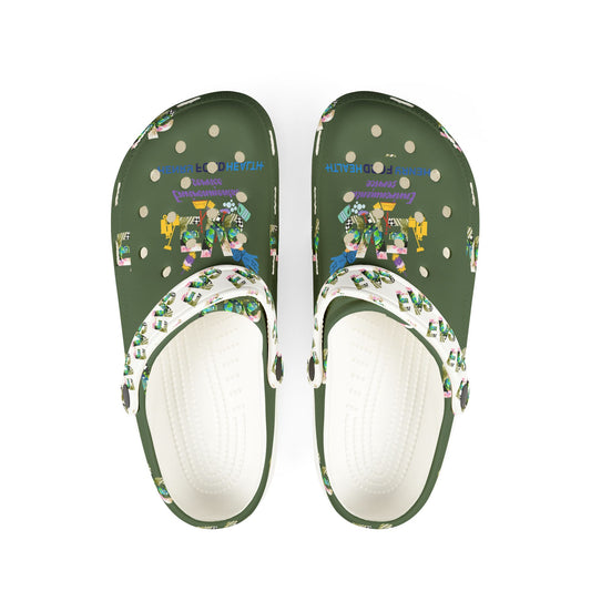 EVS Foam Rubber Shoes for Comfort, Fun and Playful Vibes, Perfect for Summer Outings, Pool Days, Garden Use, Parties, [...]