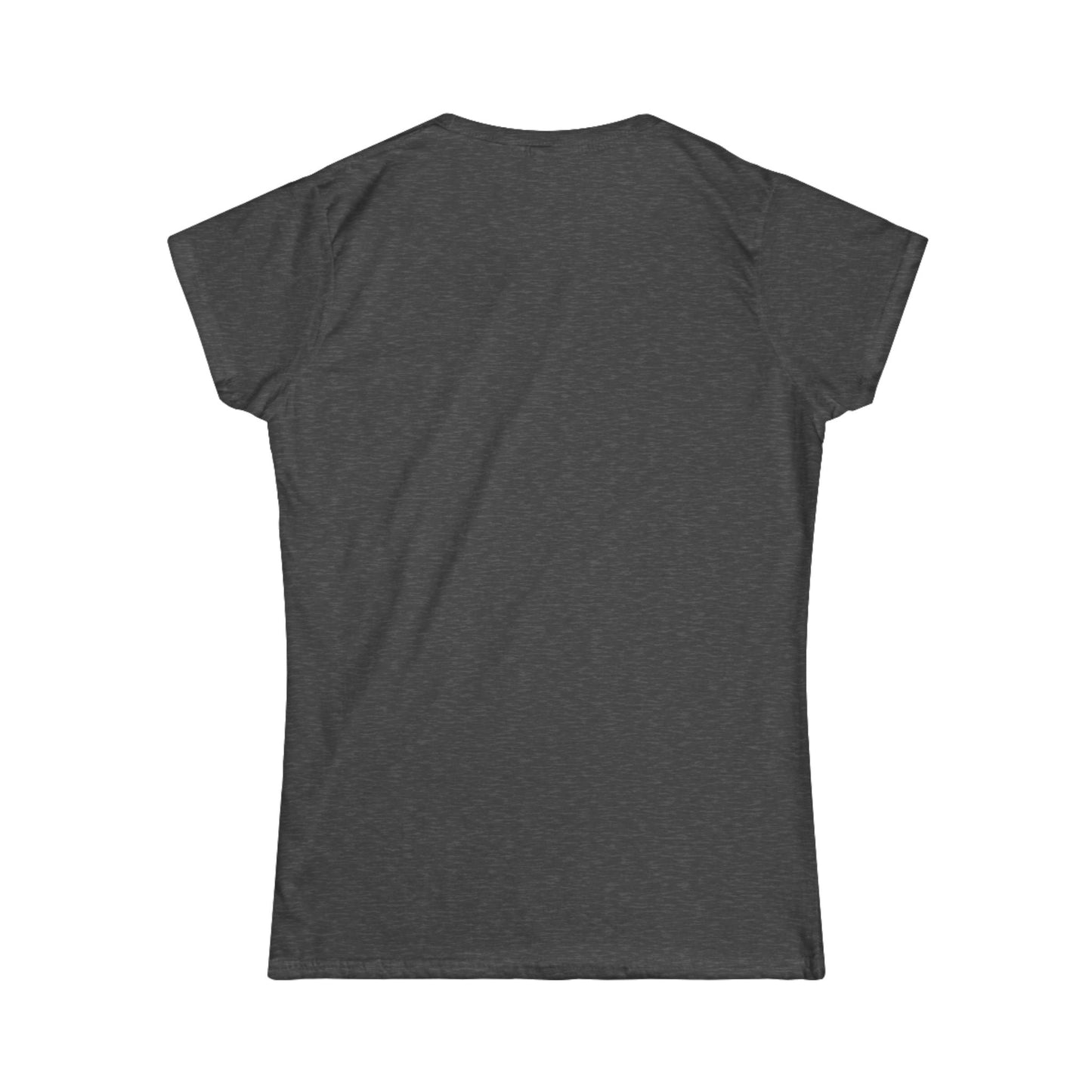 Blue Women's Tee - 'Diva's Mission' Script Logo Graphic