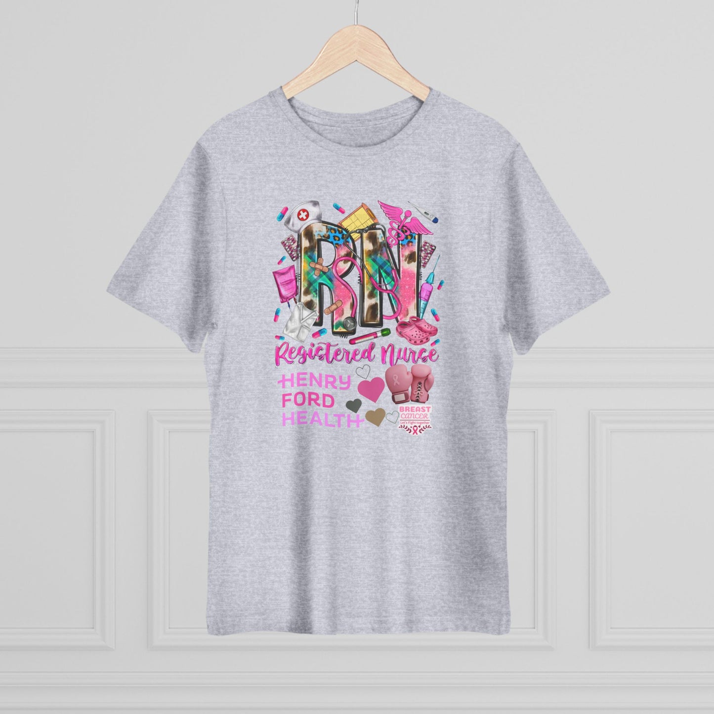 Nurse Pride Unisex T-Shirt, RN Registered Nurse Tee, Healthcare Appreciation Gift, Medical Profession Shirt, Fun Nurse Shirt