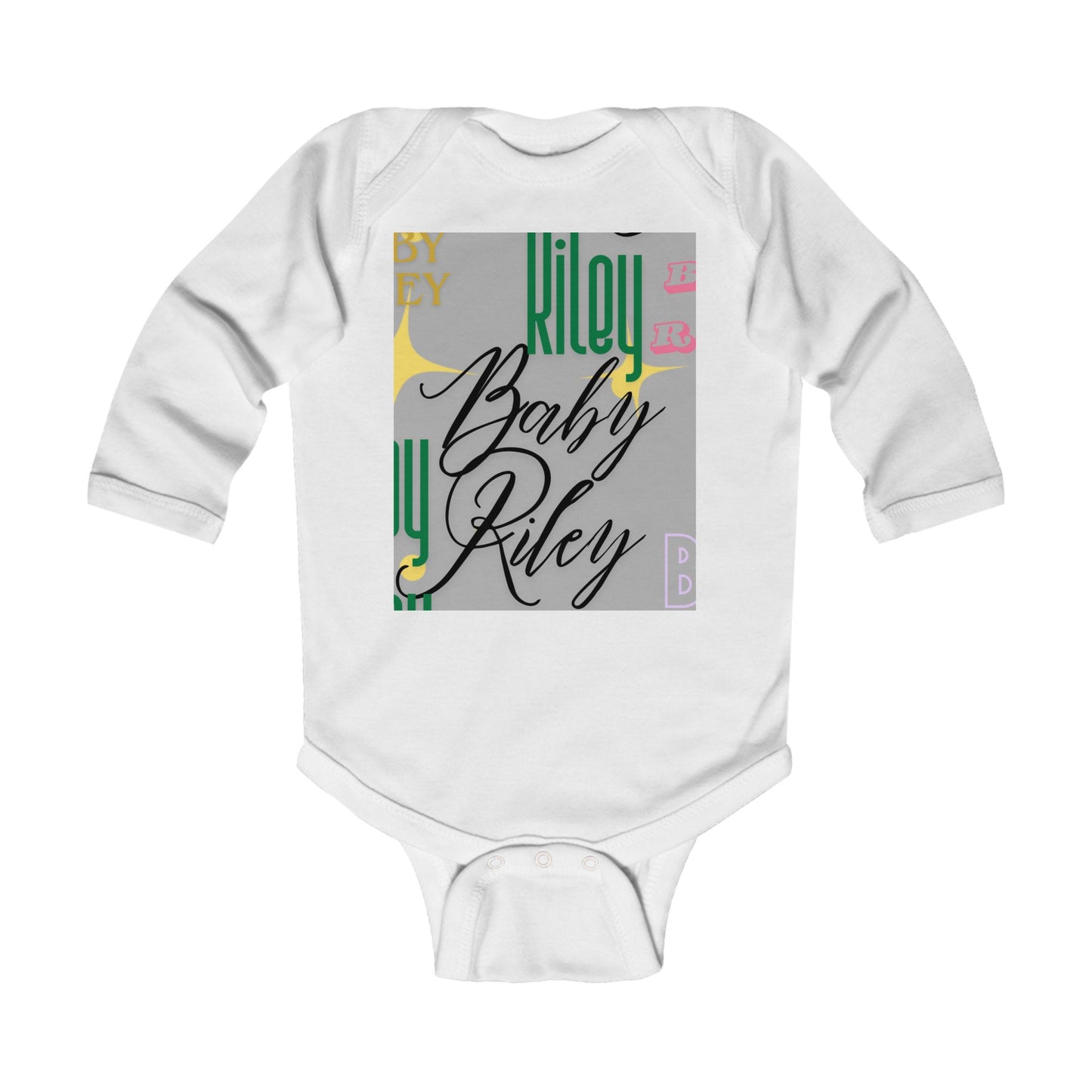 Cute Personalized Infant Long Sleeve Bodysuit for Baby, Custom Baby Shower Gift, Toddler Fashion, Adorable Newborn Outfit, Unique Baby [...]