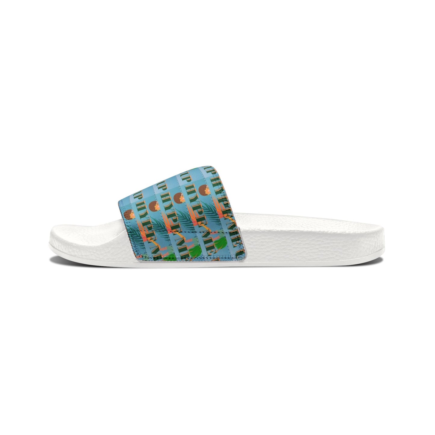 Slide Sandals — Hype Me Up' Adjustable Strap Pool Slides