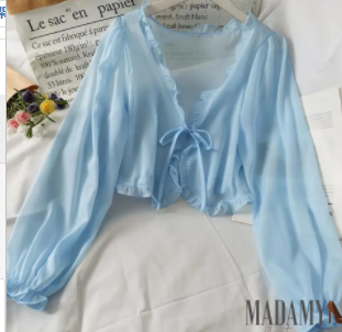 Madamy Passion Blouse with Ruffled Edges (One Piece)