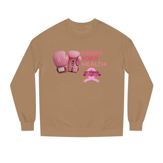 CNA’s breast cancer Unisex Crew Neck Sweatshirt for Cancer Awareness, Support Staff Apparel, Pink Ribbon Gear, October Fundraiser, Empowering Health Wear