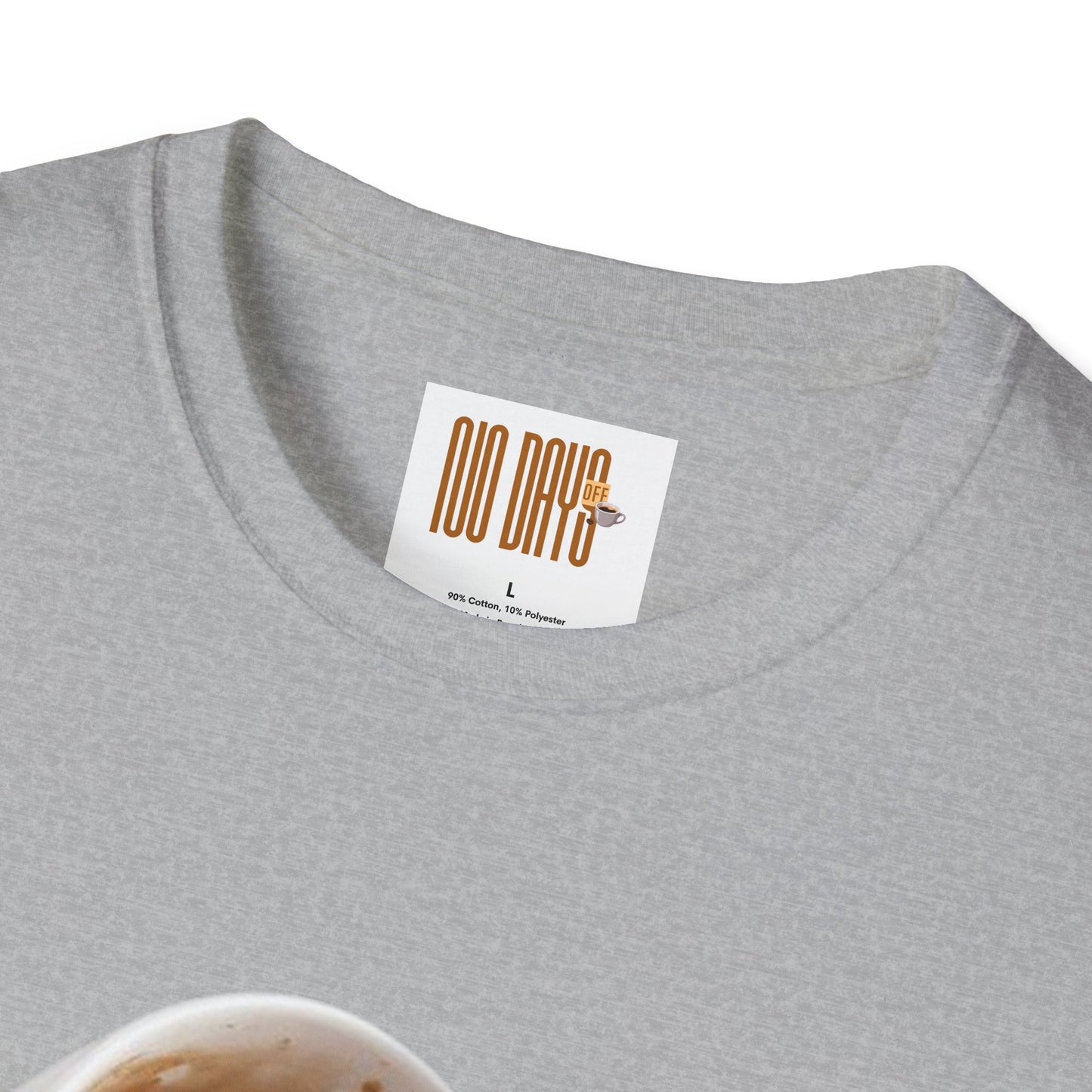 Coffee T-Shirt — “No Days off coffee” Retro Coffee Cup Design