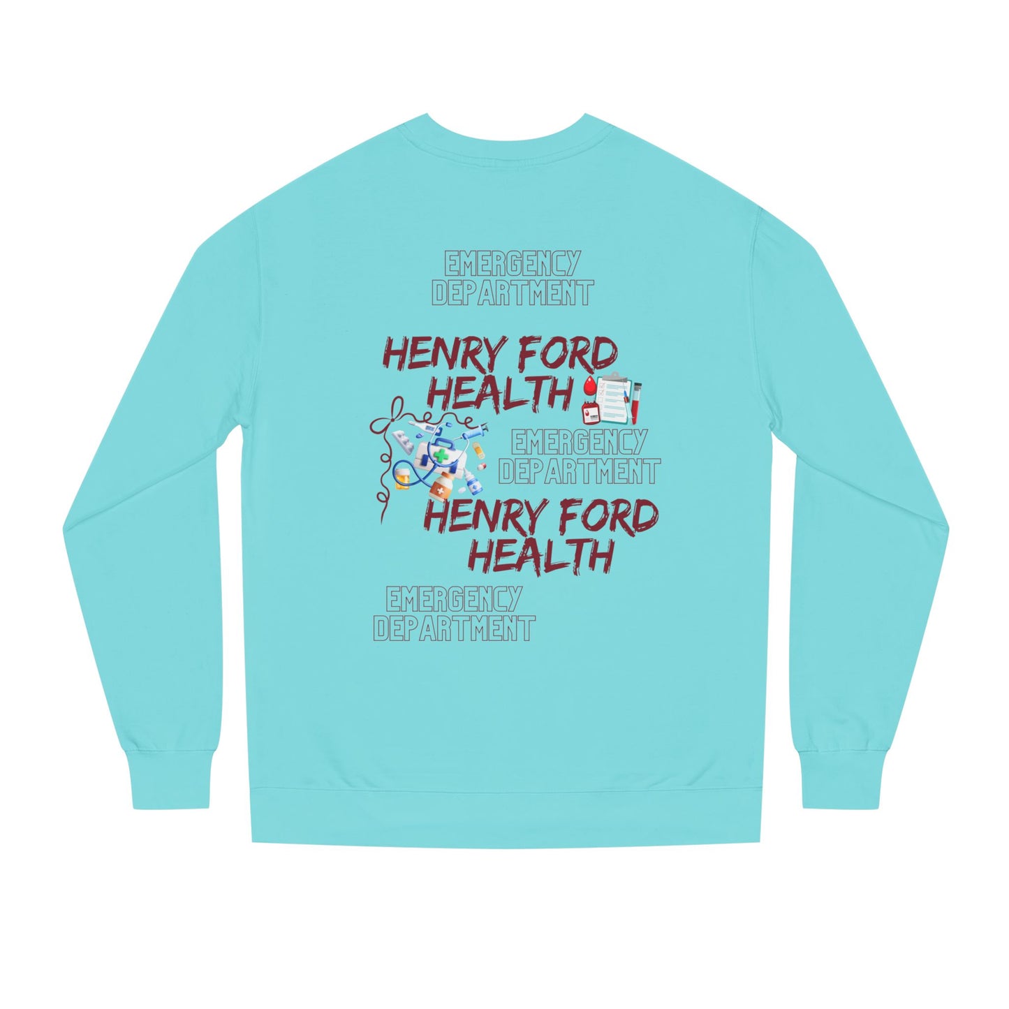 Vinetta Henry Ford Health Unisex Crew Neck Sweatshirt, Comfortable Sweater, Gift for Healthcare Workers, Casual Wear, Inspirational Apparel, [...]