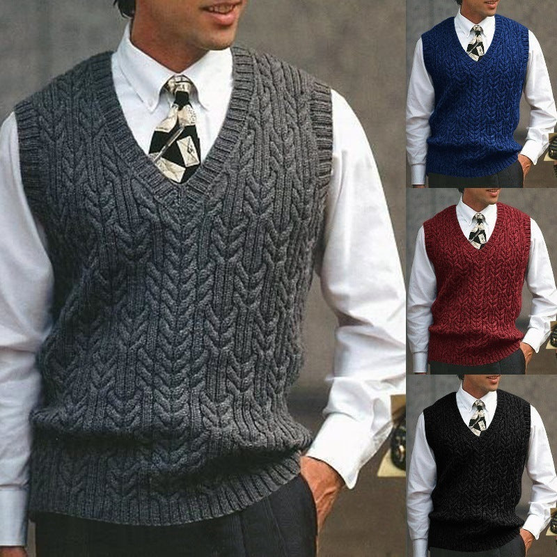 Versatile British Style Men's Tank Tops for All Seasons
