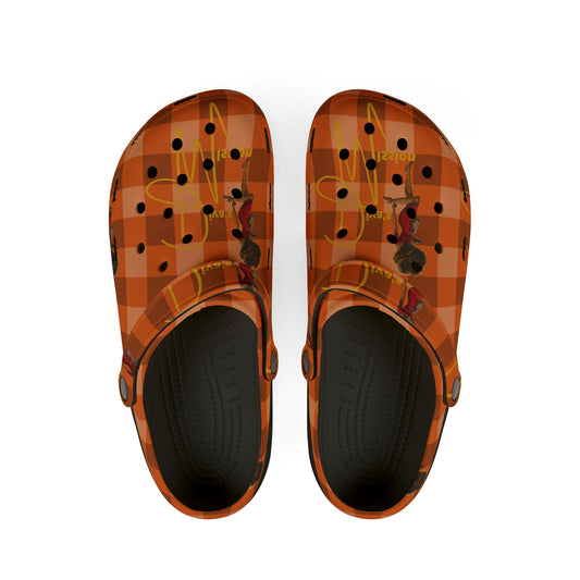 Diva’s mission Foam Clogs, Holiday Comfort Shoes, Festive Footwear, Casual Everyday Slip-Ons, Comfortable Home Footwear