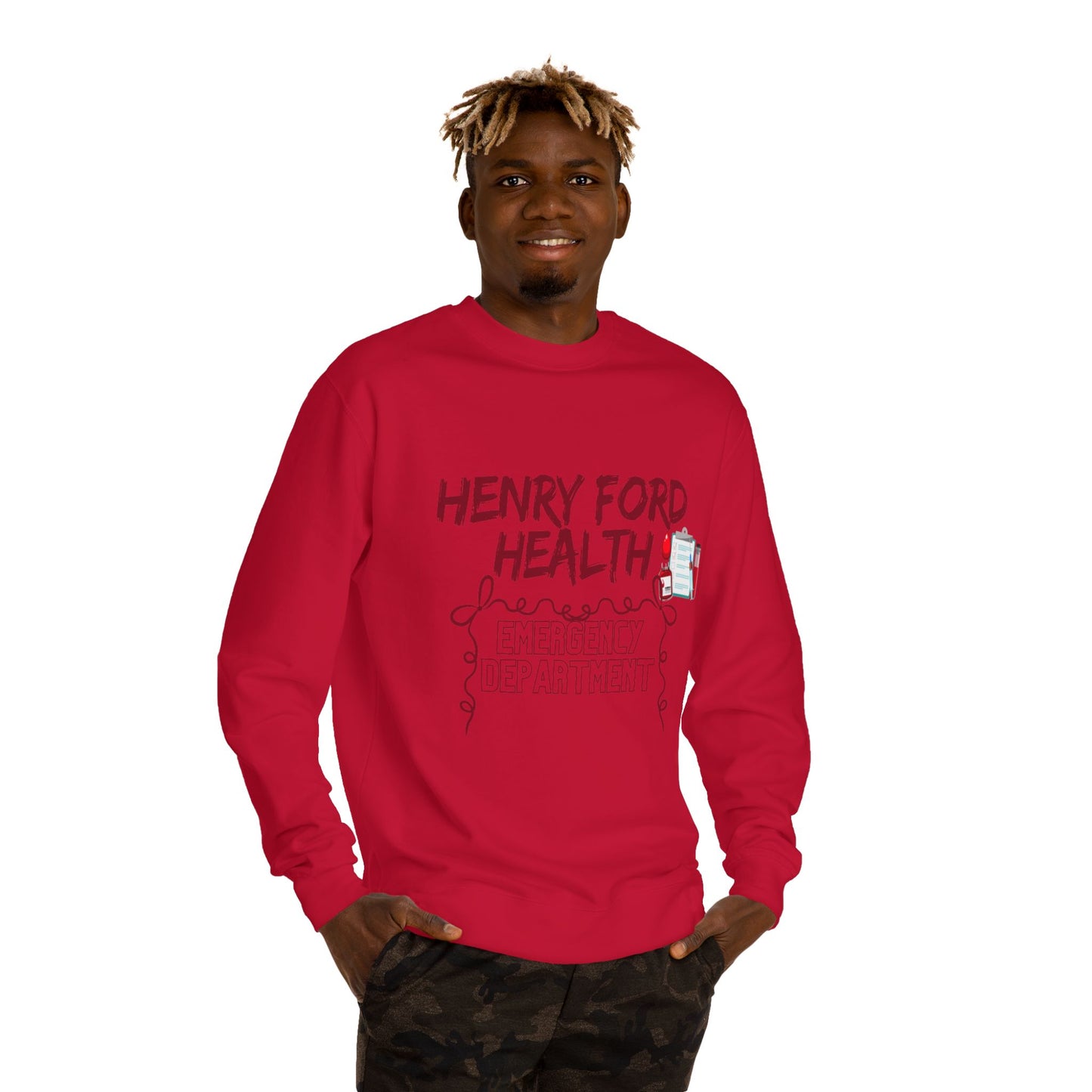 Vinetta Henry Ford Health Unisex Crew Neck Sweatshirt, Comfortable Sweater, Gift for Healthcare Workers, Casual Wear, Inspirational Apparel, [...]