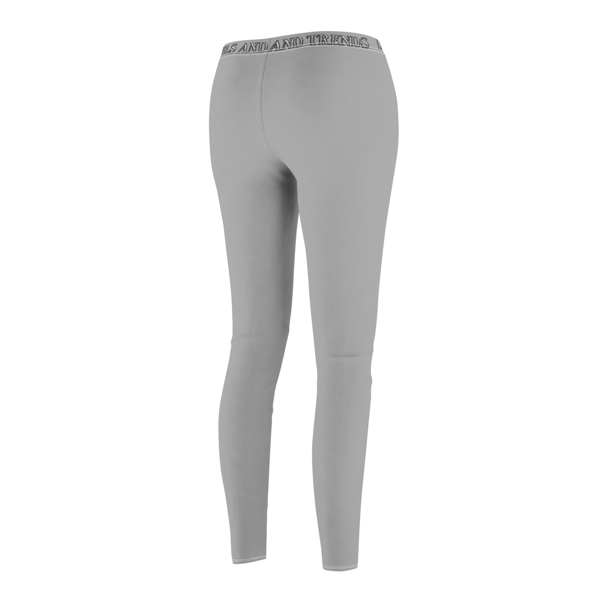 Gray Levels and Trends Leggings — All-Over Printed Casual Women's Leggings