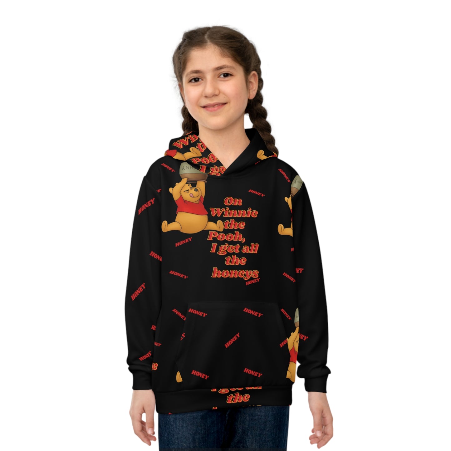 Children's Hoodie — 'on Winnie the Pooh graphic Pullover