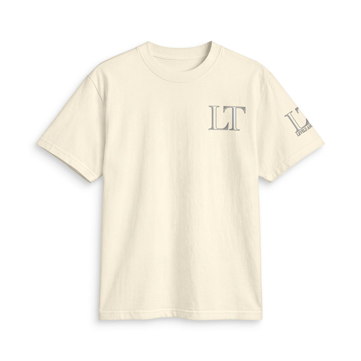 Levels and trends Active Unisex T‑Shirt — Minimal White Athletic Tee