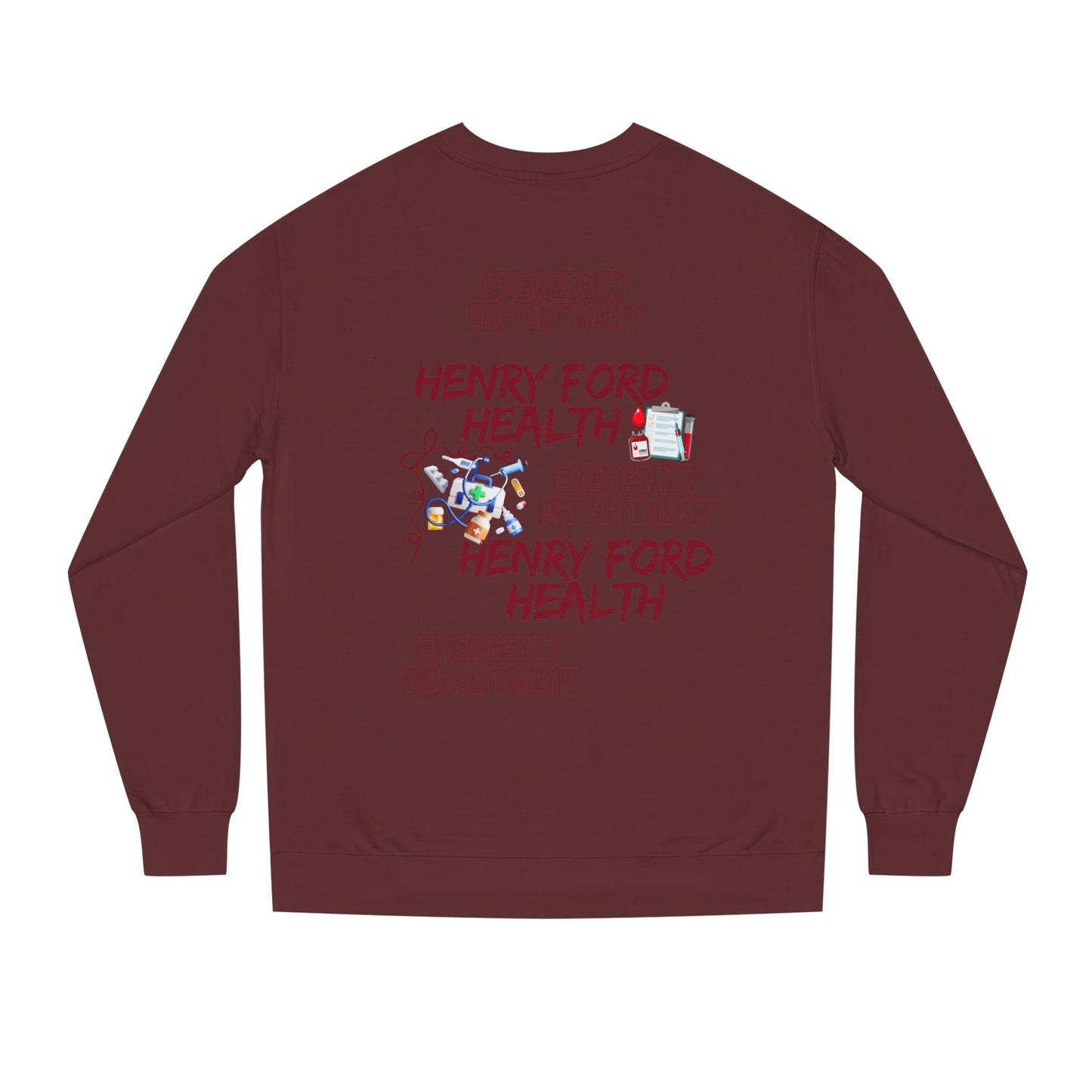 Vinetta Henry Ford Health Unisex Crew Neck Sweatshirt, Comfortable Sweater, Gift for Healthcare Workers, Casual Wear, Inspirational Apparel, [...]
