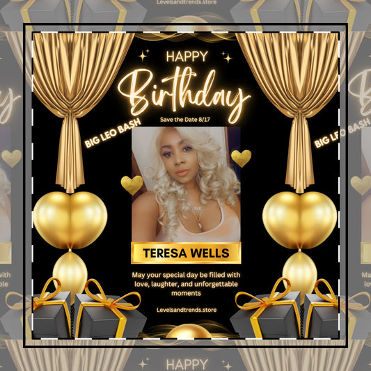 Happy Birthday-Cotton Twill Napkin