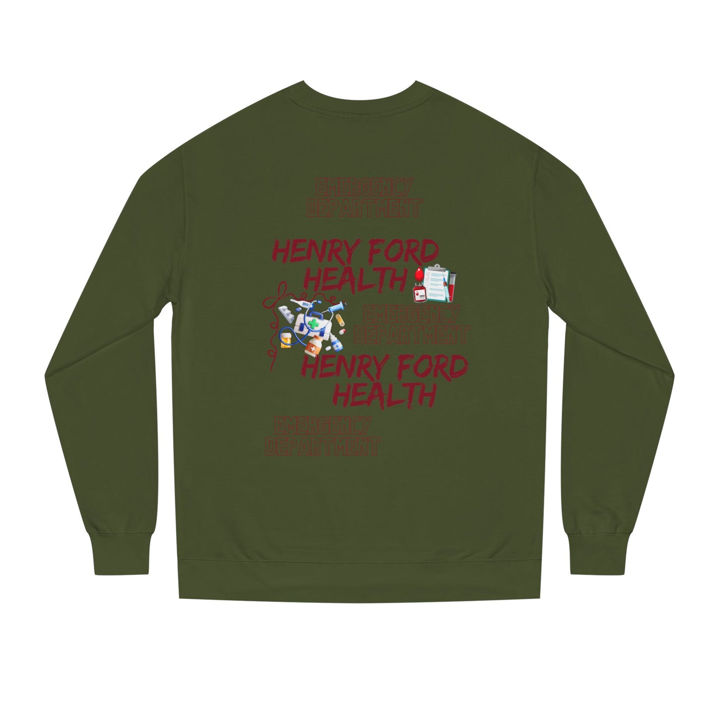 Vinetta Henry Ford Health Unisex Crew Neck Sweatshirt, Comfortable Sweater, Gift for Healthcare Workers, Casual Wear, Inspirational Apparel, [...]