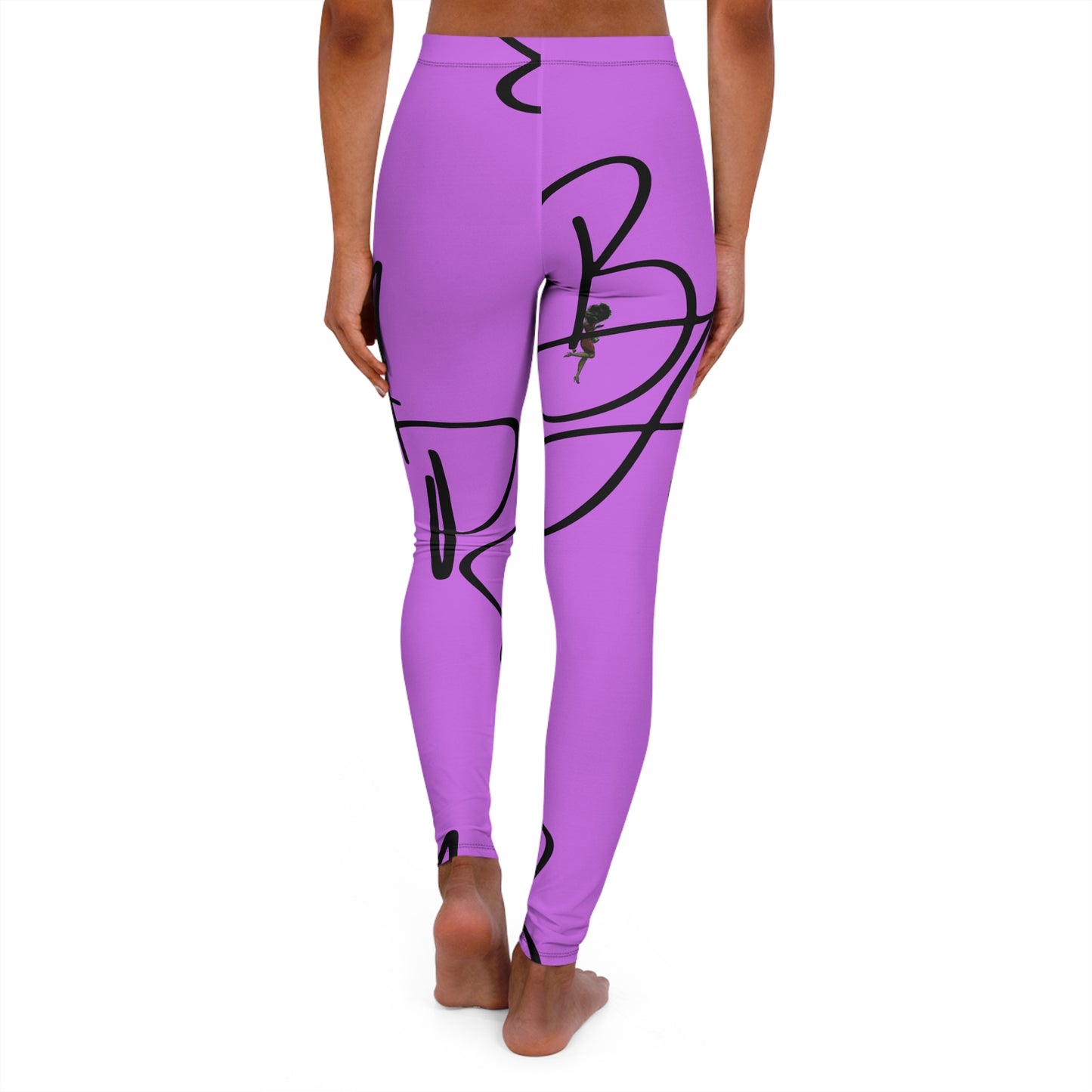 B.a.p.s-Diva Purple High-Waist Women’s Leggings — Everyday Activewear Yoga Pants