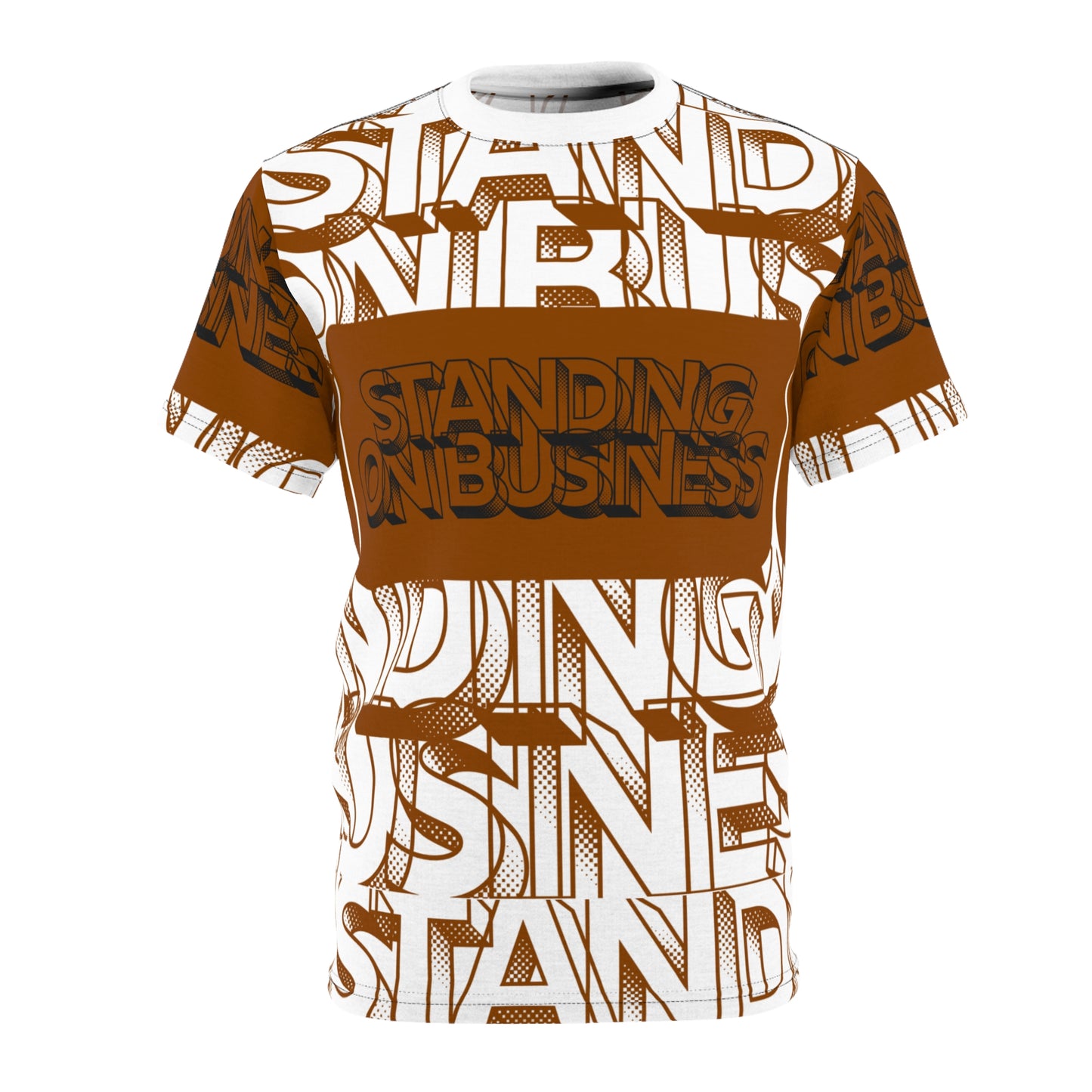 Standing on business- tee