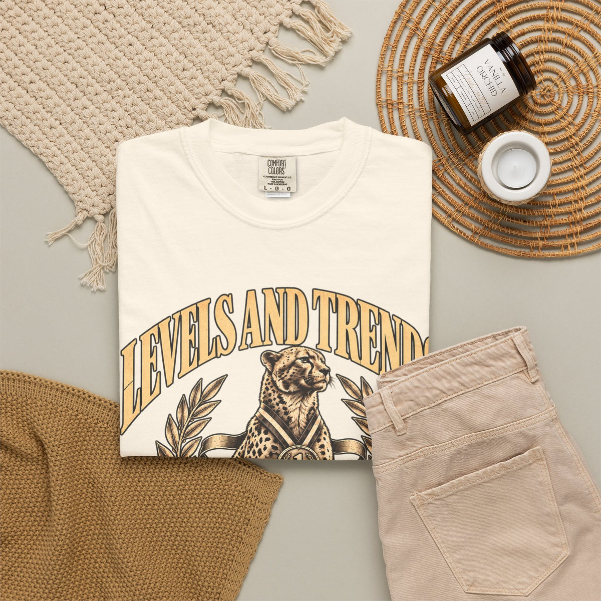 Levels and Trends "The Goal Is to Never Stop" Graphic T-Shirt