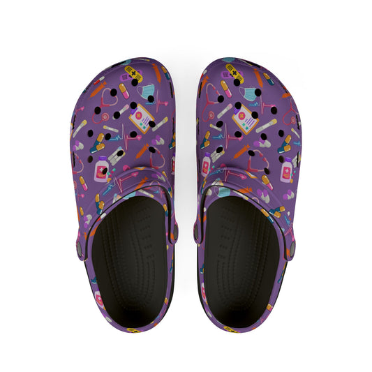 Colorful crocs medical supplies Foam Rubber Shoes - Fun Footwear for Home, Garden, and Beach, Trendy Slip-Ons for Summer, Gift for Friends, Party [...]