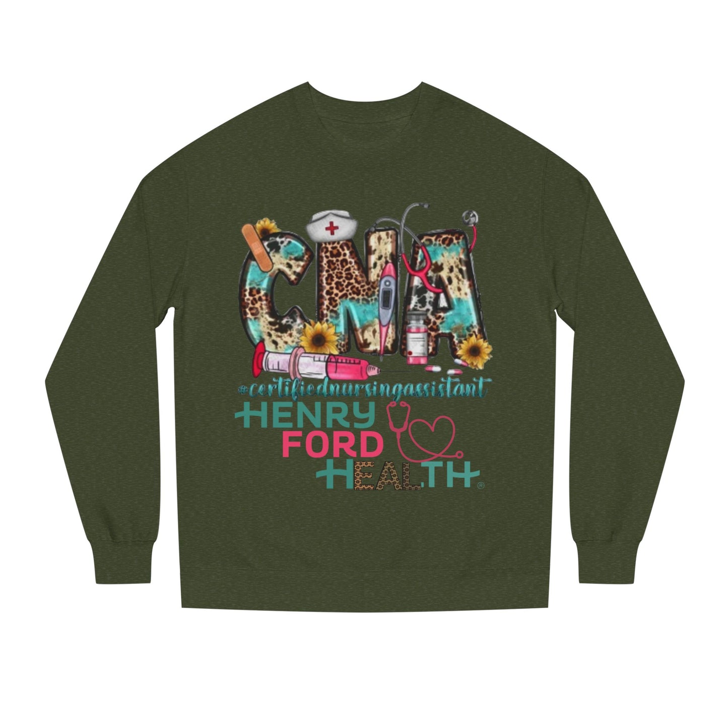 Henry Ford Health cna Crew Neck Sweatshirt, Comfortable Sweater, Gift for Healthcare Workers, Casual Wear, Inspirational Apparel, [...]