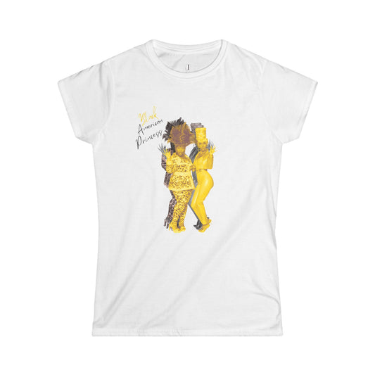 B.a.p.s- yellow Women's Softstyle Tee