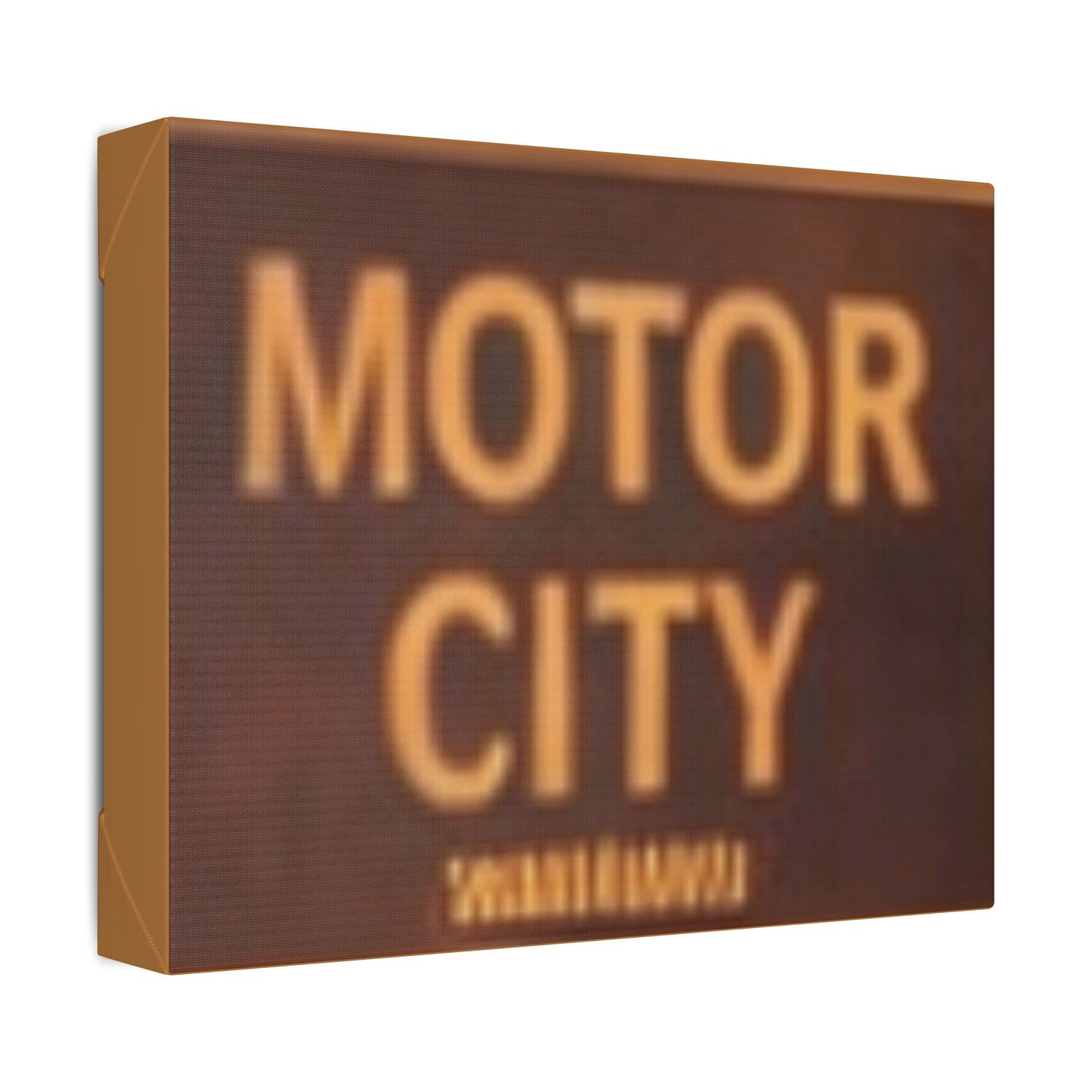 Motor City Canvas Wall Art