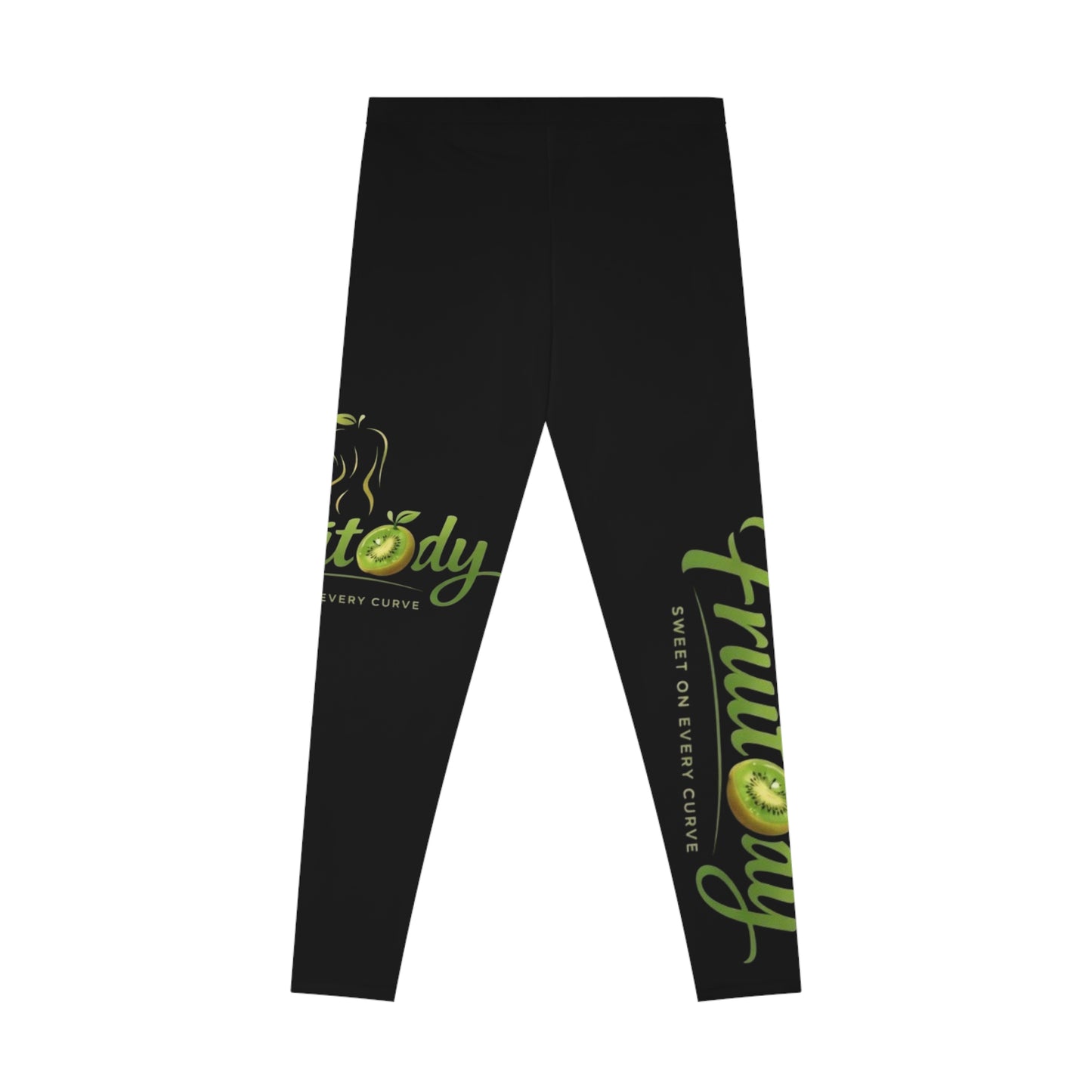 Leggings — Fruitody kiwi Logo All-Over Print Yoga Leggings