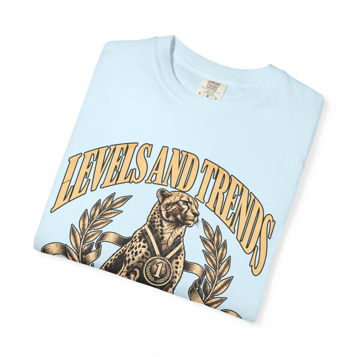 Levels and Trends "The Goal Is to Never Stop" Graphic T-Shirt