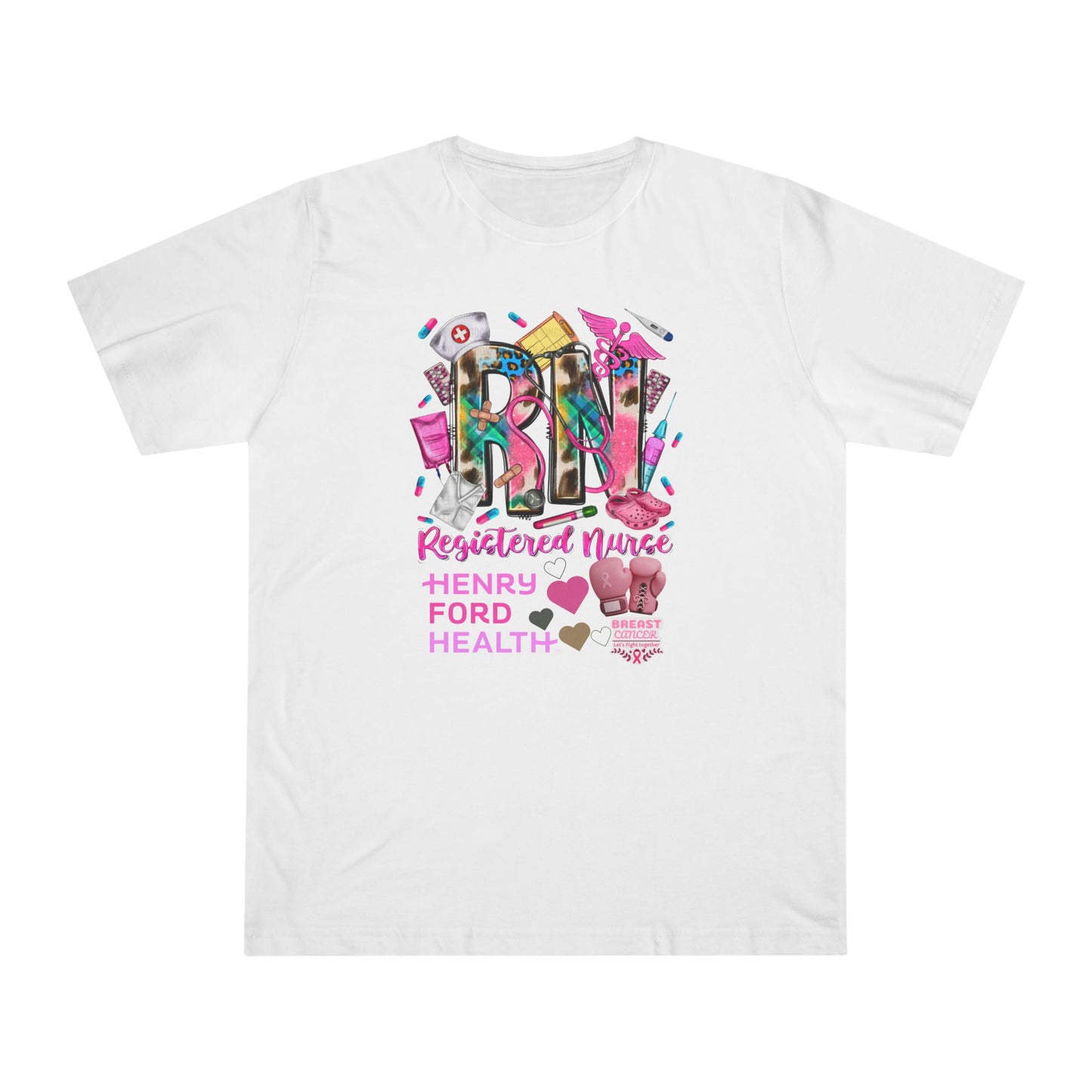 Nurse Pride Unisex T-Shirt, RN Registered Nurse Tee, Healthcare Appreciation Gift, Medical Profession Shirt, Fun Nurse Shirt