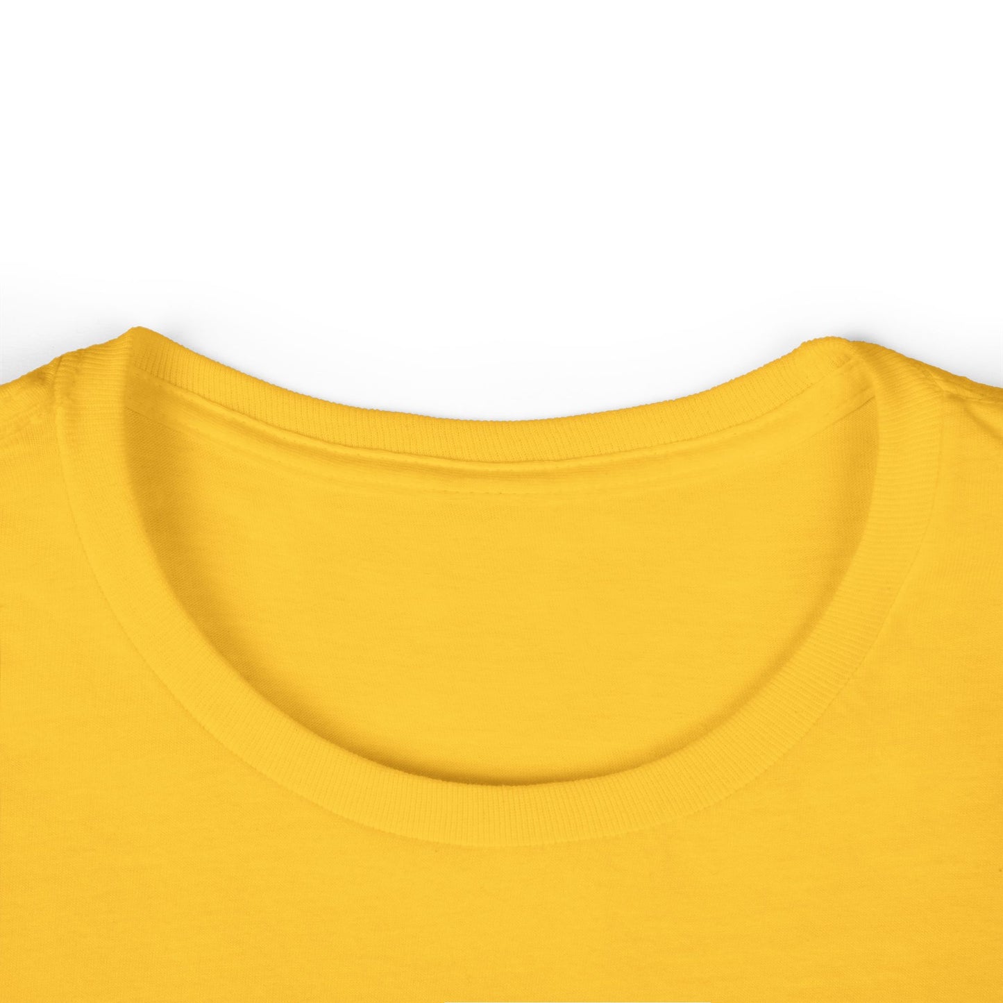 White Women's Tee - 'Diva's Mission' Script Logo Graphic