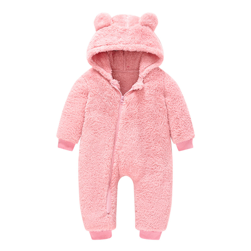 Cute Wool Sweater Jumpsuit for Babies