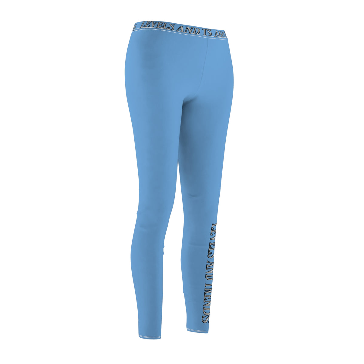 Blue Levels and Trends Leggings — All-Over Printed Casual Women's Leggings