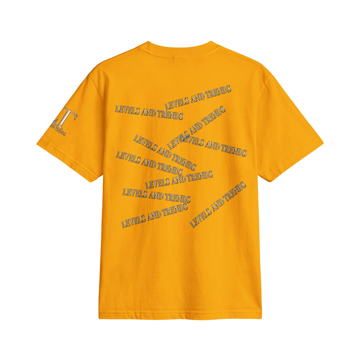Levels and trends Active Unisex T‑Shirt — Minimal White Athletic Tee