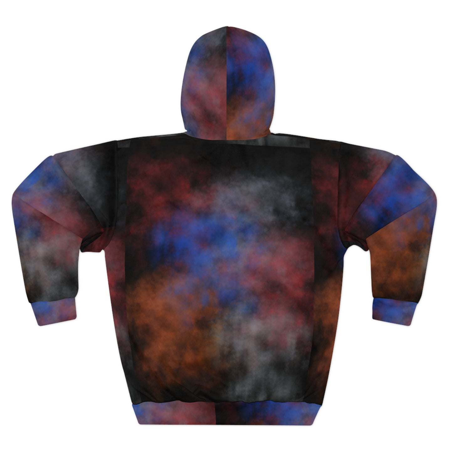 Detroit sports All-Over Print Hoodie — Team Names Smoke Graphic